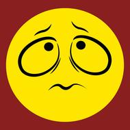 sad funny smiley emoticon