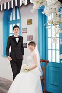 Love Romantic Bride The groom