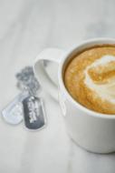 Coffee Latte Cup and chain