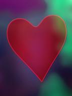 heart love partnership pair luck