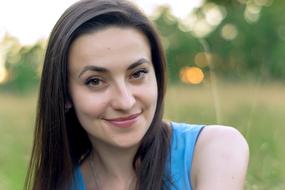 Smiling Girl Photo view
