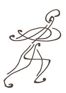 man person figure abstract dancing