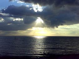 Sunset Sea Ocean