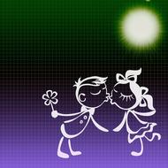 love affection background gift