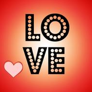 love red heart romantic day