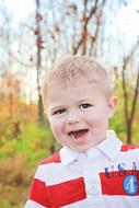 Boy Laughing Happy