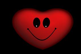 heart love smile smilie