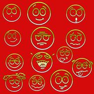 emotions smile angry hard happy