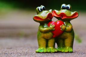 Frogs Pair Funny