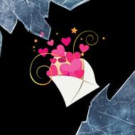 message e mail letter debris shine
