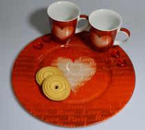 Cup Heart Romance