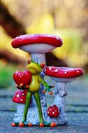 Frog Heart Lucky Guy