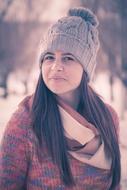 Portrait of Girl in hat