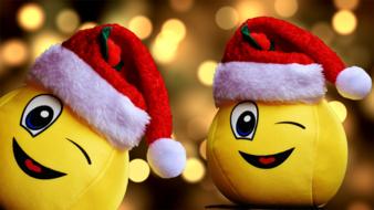 christmas smiley wink toys