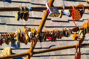 Padlock Lovers Symbol