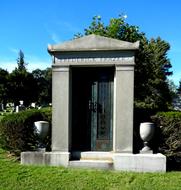 Cemetery Mausoleum Old