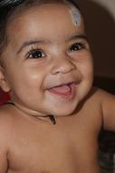 Happy Baby facial expression