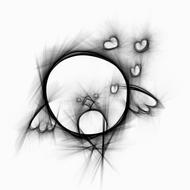 bird birdie love pencil heart