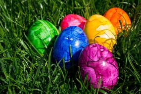 Easter Eggs Colorful