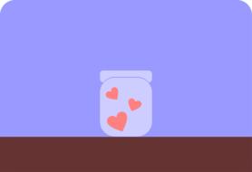 heart jar heart in a jar