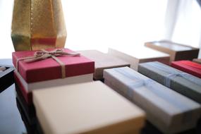 Gift boxes decorations