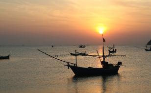 Thailand Fisherman Boat