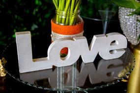 Decoration The Word Love