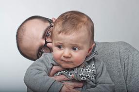 Father and Children portrait