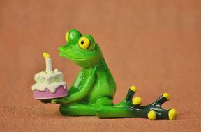 Happy Birthday Frog