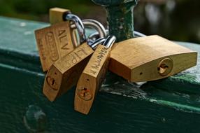 Padlock Love Bridge