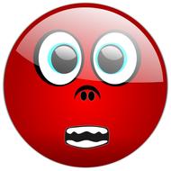 smiley red halloween avatar