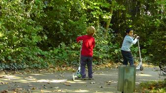 Children Playing Laugh