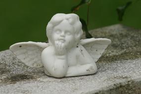 Angel Contemplative Figure