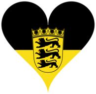country flag heart