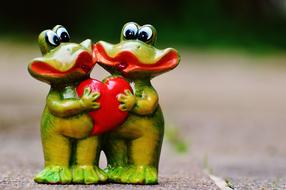 Frogs Pair Funny