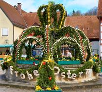 Easter Well Holy City Eggs