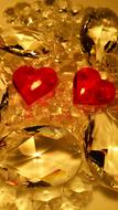 Valentine Day Love Crystal Glass