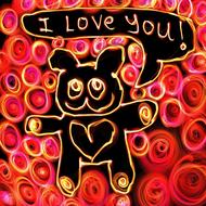 love i love you expressions text