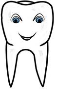 cartoon dental dentistry healthy