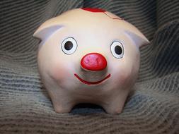 Piggy Bank Ornament Snout