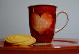 Valentines day Cup Heart