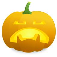 image of disgruntled pumpkin