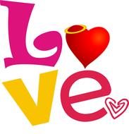 love heart feelings vector