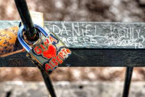 Padlock Love Bridge