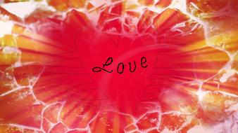 love heart background romance