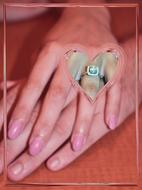hands ring engagement fingernails