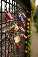 Castle Love Locks