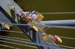 Castle Padlock Love
