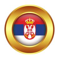 serbia flag nation power