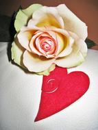 Rose Heart Valentine'S Day